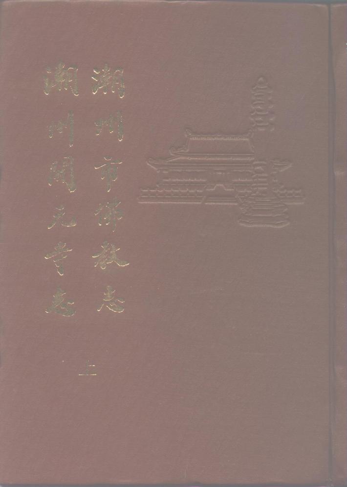 潮州市佛教志  潮州开元寺志  下 封面