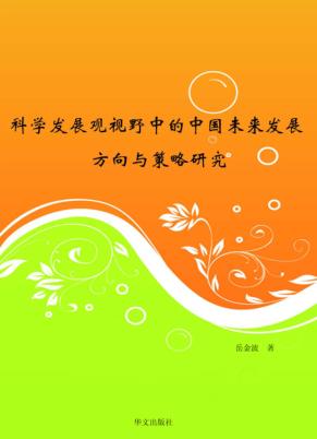 科学发展观视野中的中国未来发展方向与策略研究 封面