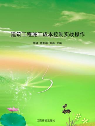 建筑工程施工成本控制实战操作 封面