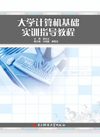 大学计算机基础实训指导教程 封面