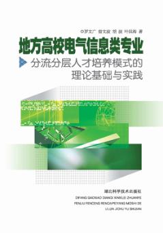 地方高校电气信息类专业：分流分层人才培养模式的理论基础与实践 封面
