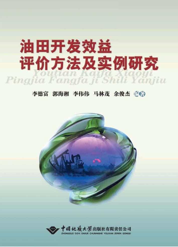 油田开发效益评价方法及实例研究 封面