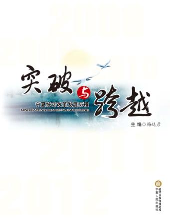 突破与跨越  宁夏统计改革发展历程 封面