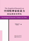 中国精神家庭暴力实证调查与研究  英文 封面