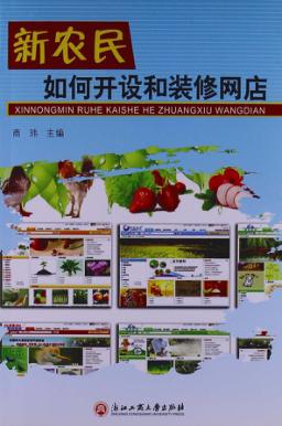 新农民如何开设和装修网店 封面