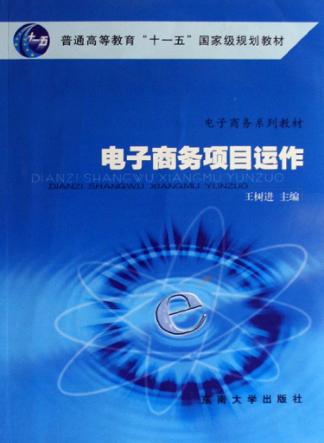 电子商务项目运作 封面