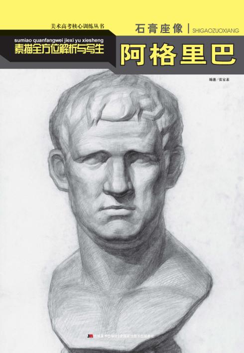 素描全方位解析与写生  石膏座像  阿格里巴 封面