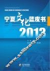 2013年宁夏文化蓝皮书 封面