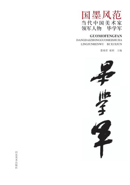 国墨风范  当代中国美术家领军人物  毕学军 封面
