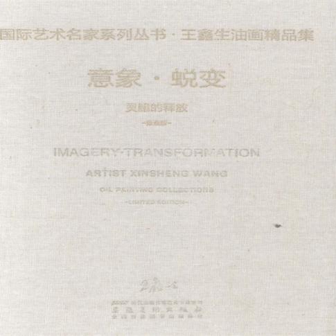 王鑫生油画精品集 封面