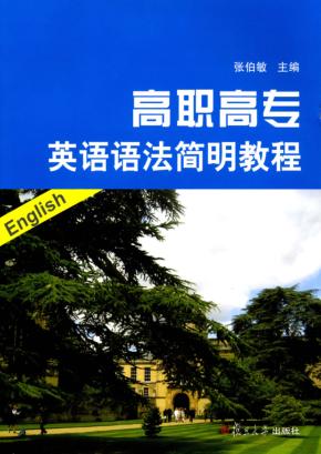 高职高专英语语法简明教程 封面