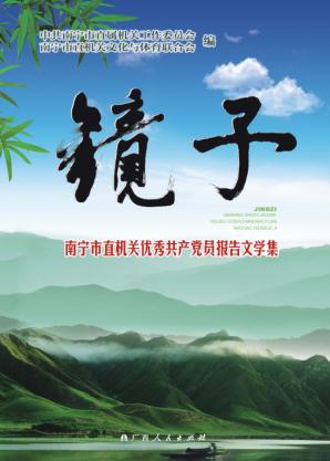 镜子：南宁市直机关优秀共产党员报告文学集 封面