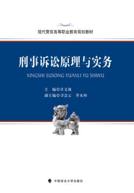 刑事诉讼原理与实务 封面