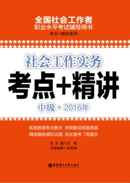 社会工作实务（中级）2016年考点+精讲 封面