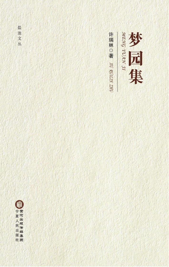 盐池文丛  梦园集 封面
