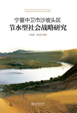 宁夏中卫市沙坡头区节水型社会战略研究 封面