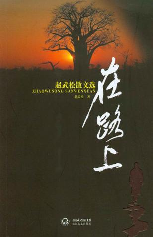 赵武松散文选  在路上 封面