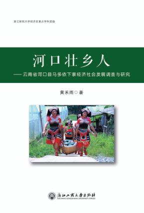 河口壮乡人  云南省河口县南溪镇马多依下寨经济社会发展调查与研究 封面