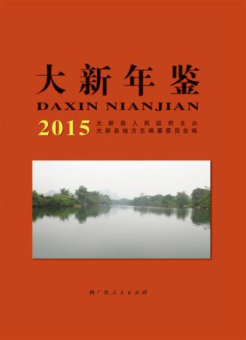 大新年鉴  2015 封面