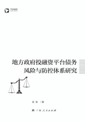 地方政府投融资平台债务风险与防控体系研究 封面