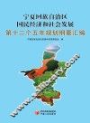 宁夏回族自治区国民经济和社会发展第十二个五年规划纲要汇编 封面