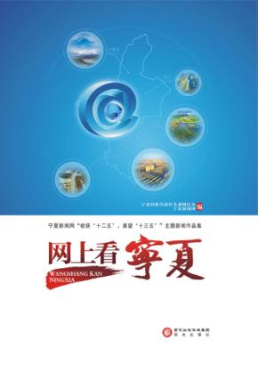 网上看宁夏  宁夏新闻网“收获‘十一五’，展望‘十三五’”主题新闻作品集 封面