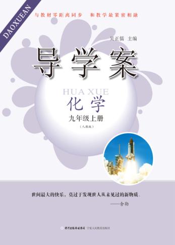 导学案  化学  九年级  上  人教版 封面