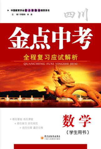 金点中考  全程复习应试解析  数学 封面