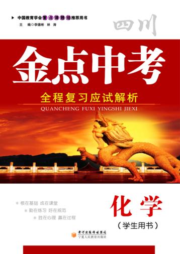 金点中考  全程复习应试解析  化学  学生用书 封面