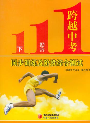 跨越中考语文  下  同步训练及阶段综合测试 封面