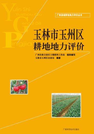 广西县域耕地地力评价丛书  玉林市玉州区耕地地力评价 封面