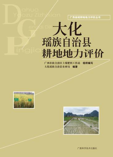 大化瑶族自治县耕地地力评价 封面