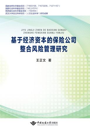 基于经济资本的保险公司整合风险管理研究 封面