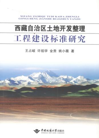 西藏自治区土地开发整理工程建设标准研究 封面