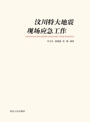 汶川特大地震现场应急工作 封面