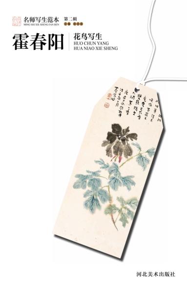 名师写生范本  第2辑  霍春阳花鸟写生 封面
