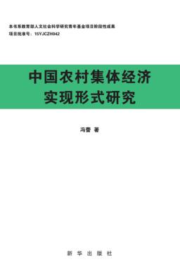 中国农村集体经济实现形式研究 封面