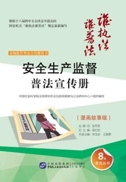市场监管普法宣传册丛书  安全生产监督普法宣传册  漫画故事版 封面