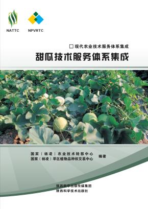 现代农业技术服务体系集成  甜瓜技术服务体系集成 封面