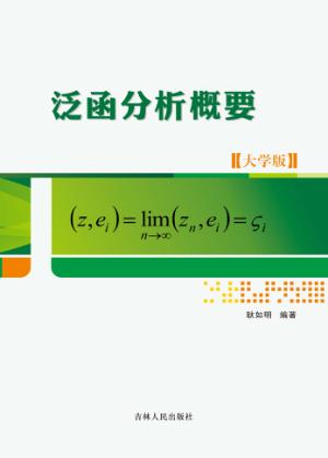 泛函分析概要  大学版 封面