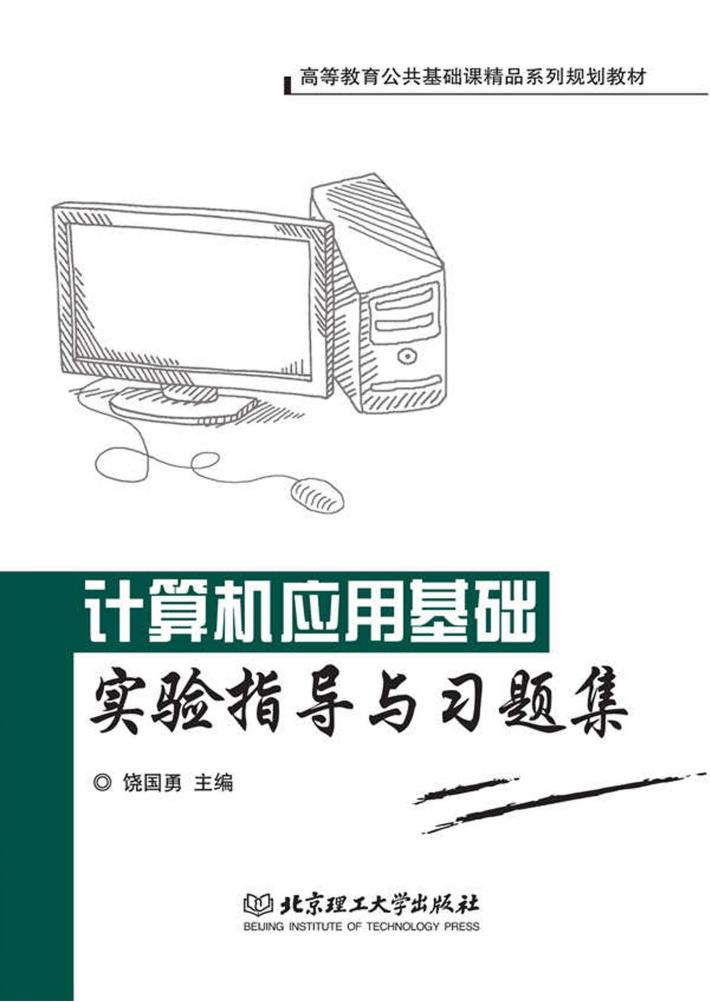 高等教育公共基础精品系列规划教材  计算机应用基础实验指导与习题集 封面