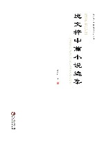 庞文梓中篇小说选集 封面