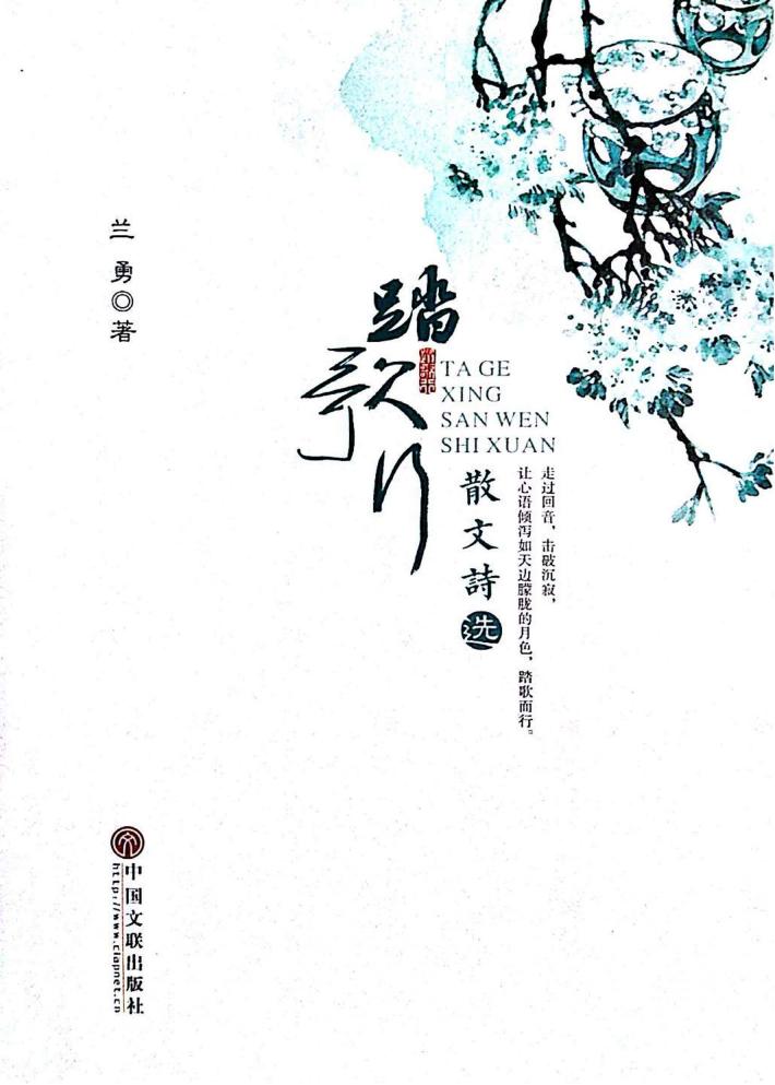 踏歌行  散文诗选 封面