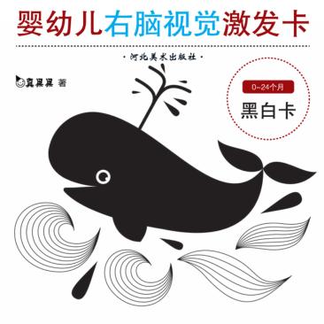 婴幼儿右及视觉激发卡u3000黑白卡 封面