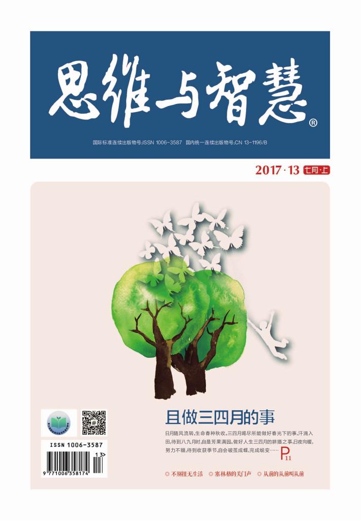 思维与智慧（2017.13u3000总第383期） 封面