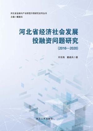 河北省经济社会发展投融资问题研究（2016-2020） 封面