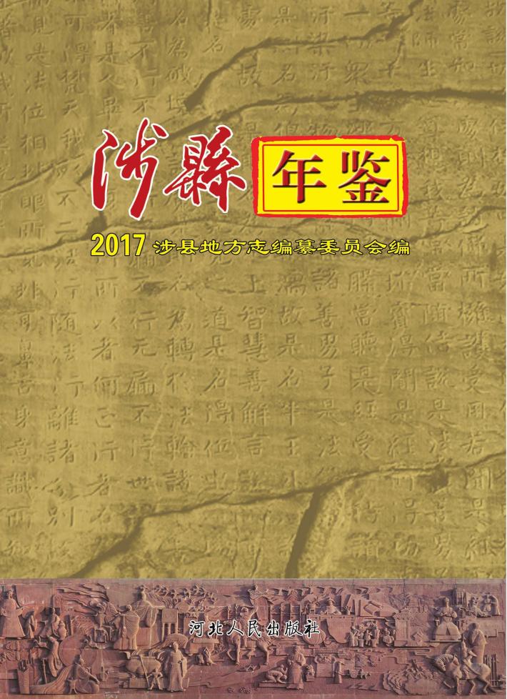 涉县年鉴  2017 封面