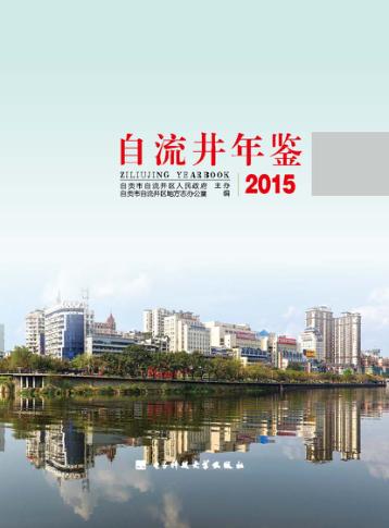 自流井年鉴  2015 封面