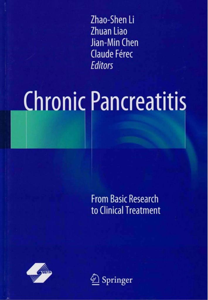 慢性胰腺炎基础与临床 封面