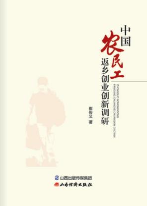 中国农民工返乡创业创新调研 封面